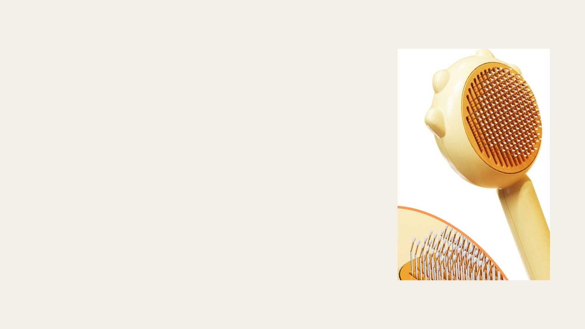 Shedhaus one-press slicker, cream brush on cream ground